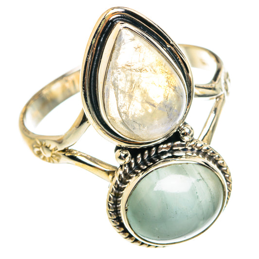 Aquamarine Rings handcrafted by Ana Silver Co - RING77577