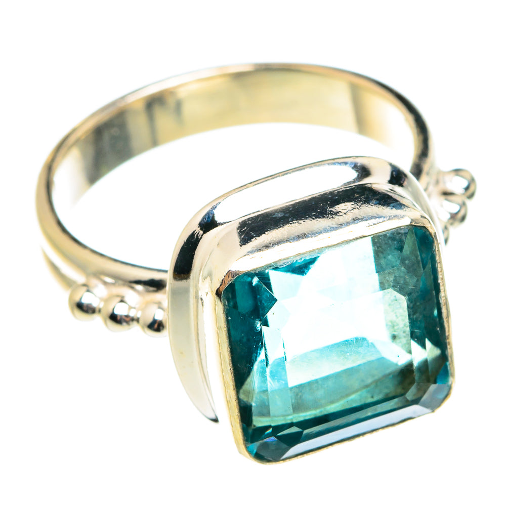 Blue Topaz Rings handcrafted by Ana Silver Co - RING77578
