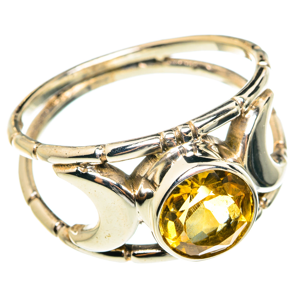 Citrine Rings handcrafted by Ana Silver Co - RING77584