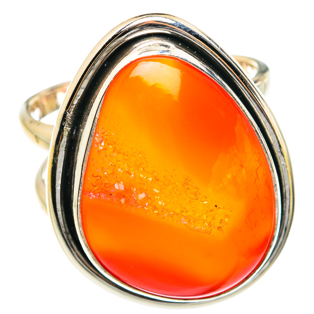 Carnelian Rings handcrafted by Ana Silver Co - RING77585