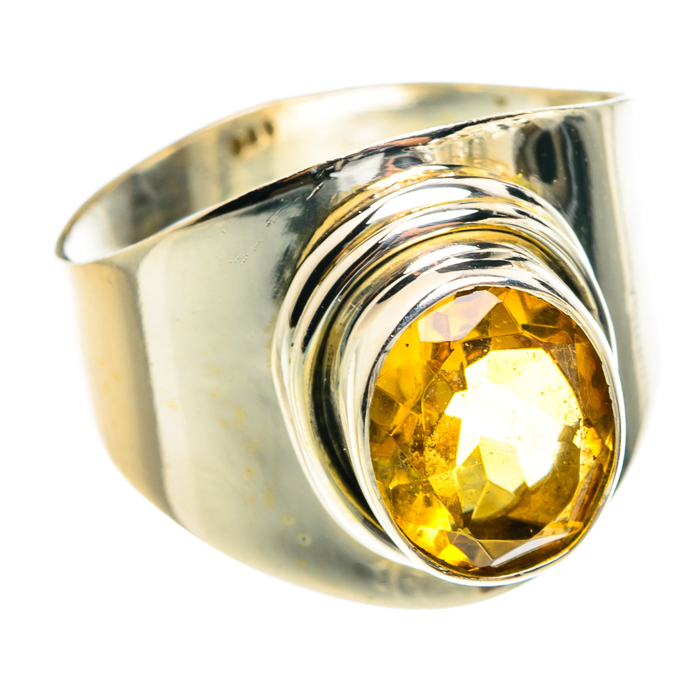 Citrine Rings handcrafted by Ana Silver Co - RING77586