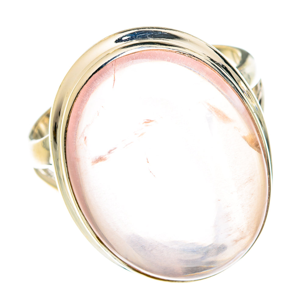 Rose Quartz Rings handcrafted by Ana Silver Co - RING77587