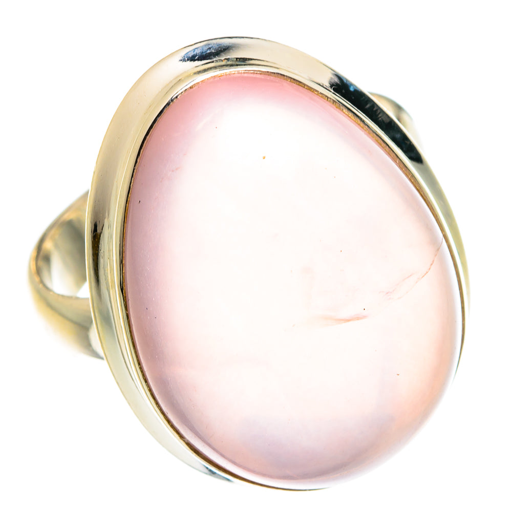 Rose Quartz Rings handcrafted by Ana Silver Co - RING77592
