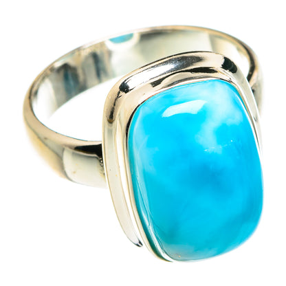 Larimar Rings handcrafted by Ana Silver Co - RING77610