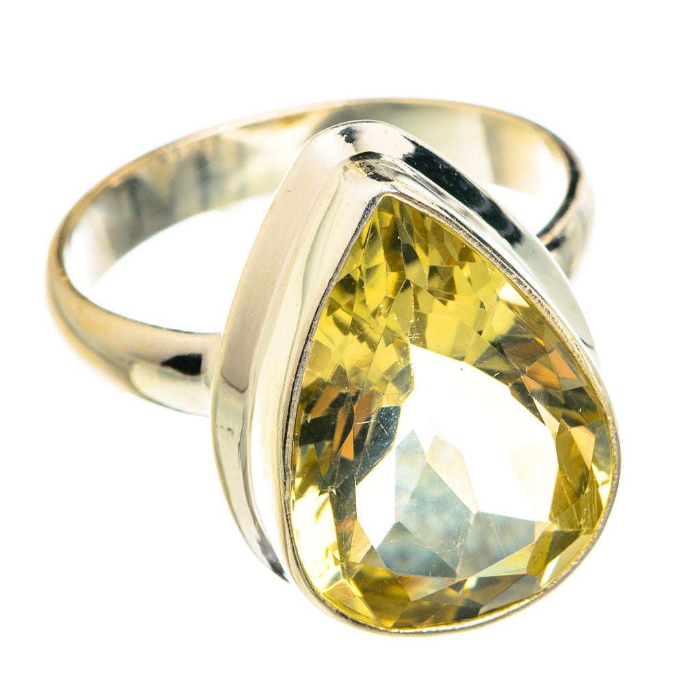 Citrine Rings handcrafted by Ana Silver Co - RING77616
