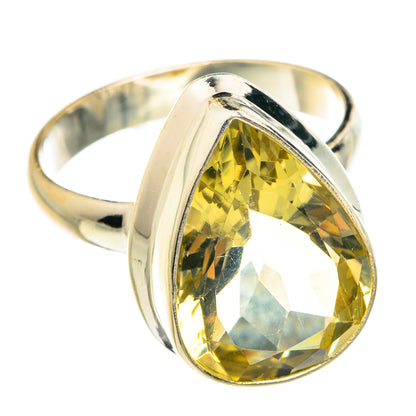 Citrine Rings handcrafted by Ana Silver Co - RING77616