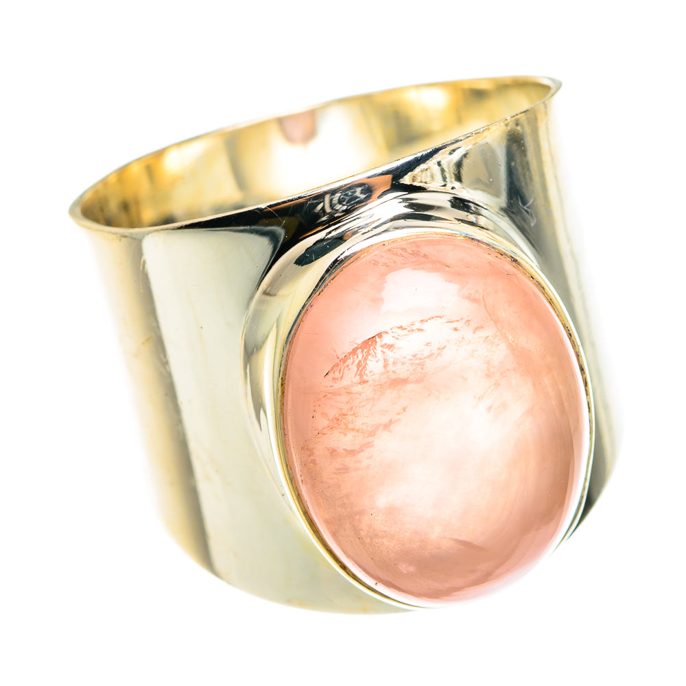 Rose Quartz Rings handcrafted by Ana Silver Co - RING77620