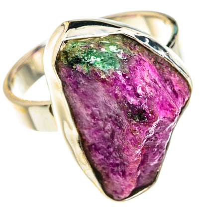 Ruby Zoisite Rings handcrafted by Ana Silver Co - RING77622