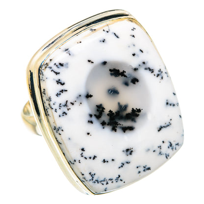 Dendritic Opal Rings handcrafted by Ana Silver Co - RING77633