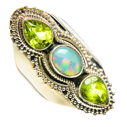 Ethiopian Opal Rings handcrafted by Ana Silver Co - RING77642