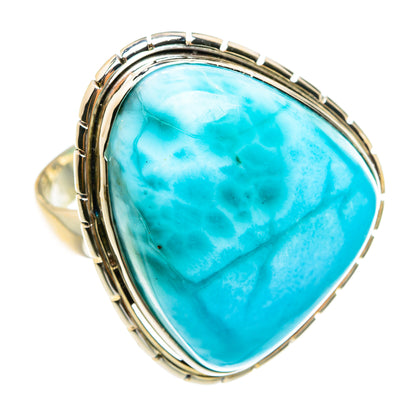 Larimar Rings handcrafted by Ana Silver Co - RING77655