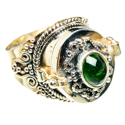 Chrome Diopside Rings handcrafted by Ana Silver Co - RING77658