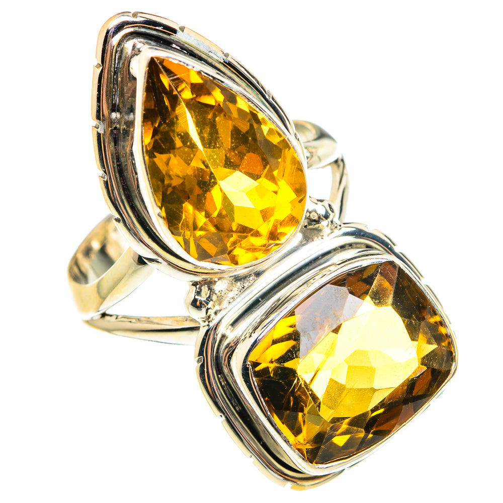 Mandarin Citrine Rings handcrafted by Ana Silver Co - RING77664