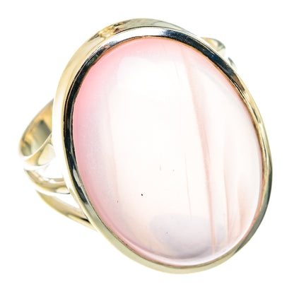Rose Quartz Rings handcrafted by Ana Silver Co - RING77668