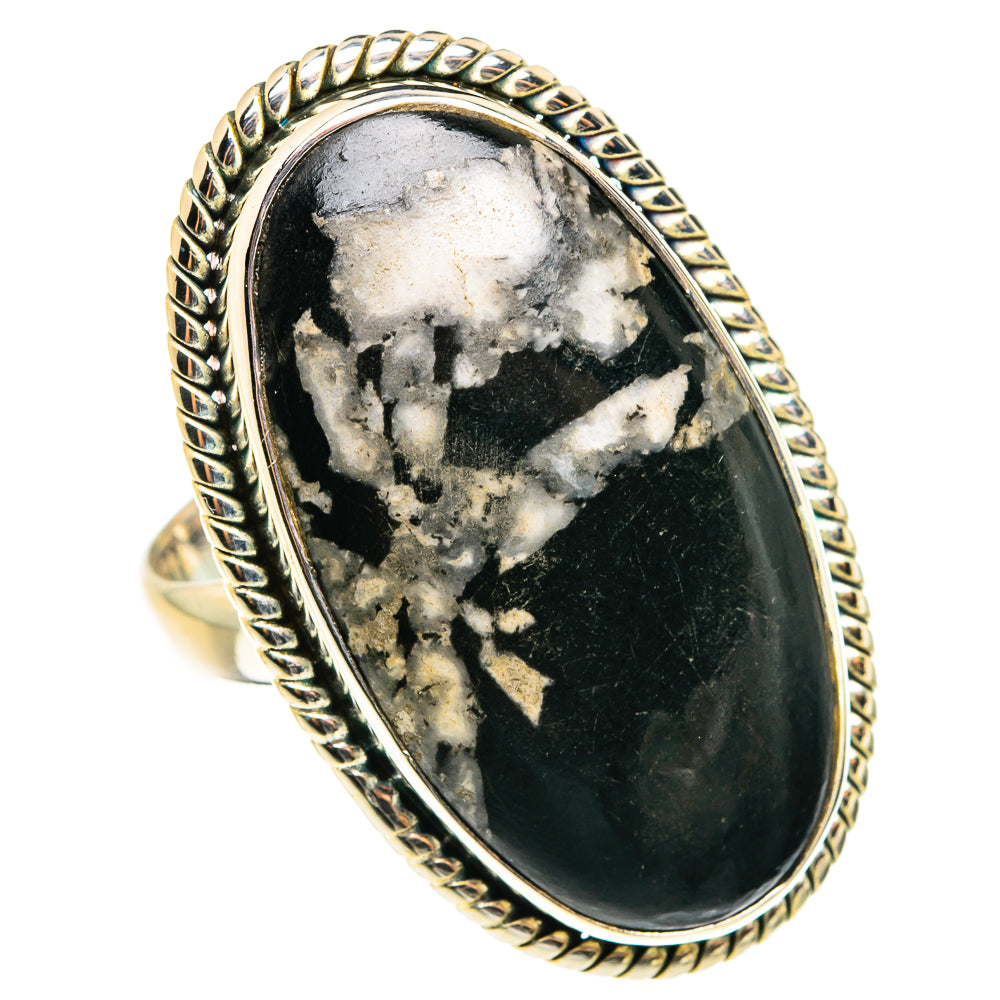 Chrysanthemum Stone Rings handcrafted by Ana Silver Co - RING77675