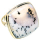 Dendritic Opal Rings handcrafted by Ana Silver Co - RING77679