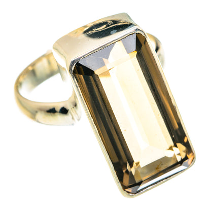 Smoky Quartz Rings handcrafted by Ana Silver Co - RING77704