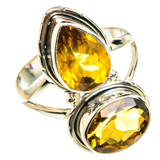 Mandarin Citrine Rings handcrafted by Ana Silver Co - RING77707