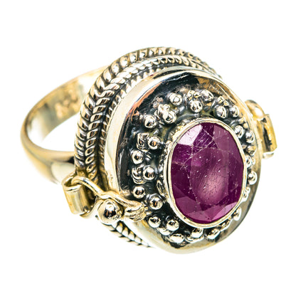 Ruby Rings handcrafted by Ana Silver Co - RING77713
