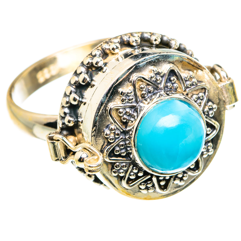 Larimar Rings handcrafted by Ana Silver Co - RING77730