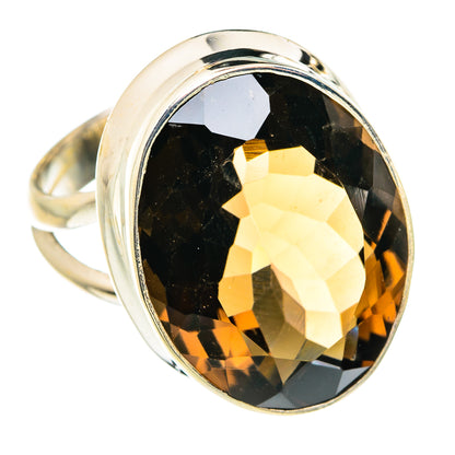 Smoky Quartz Rings handcrafted by Ana Silver Co - RING77745