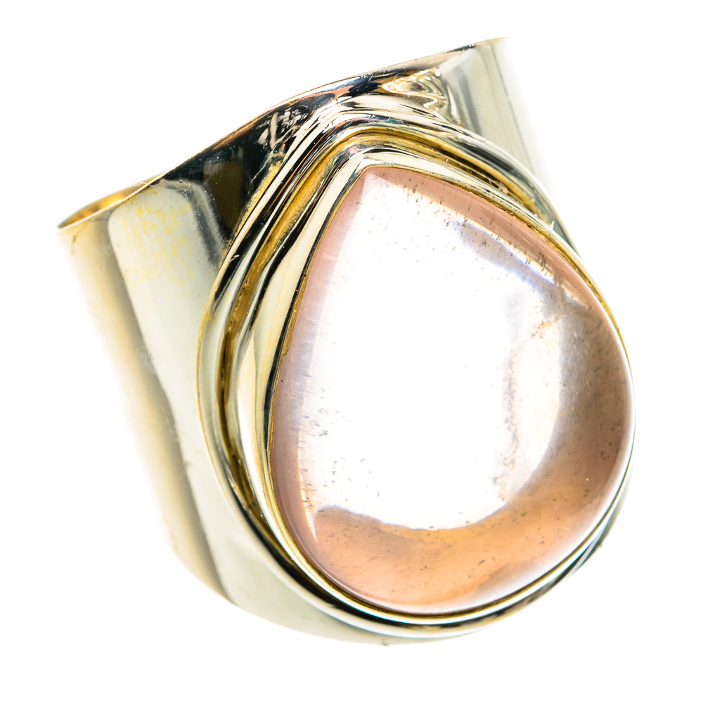 Rose Quartz Rings handcrafted by Ana Silver Co - RING77751