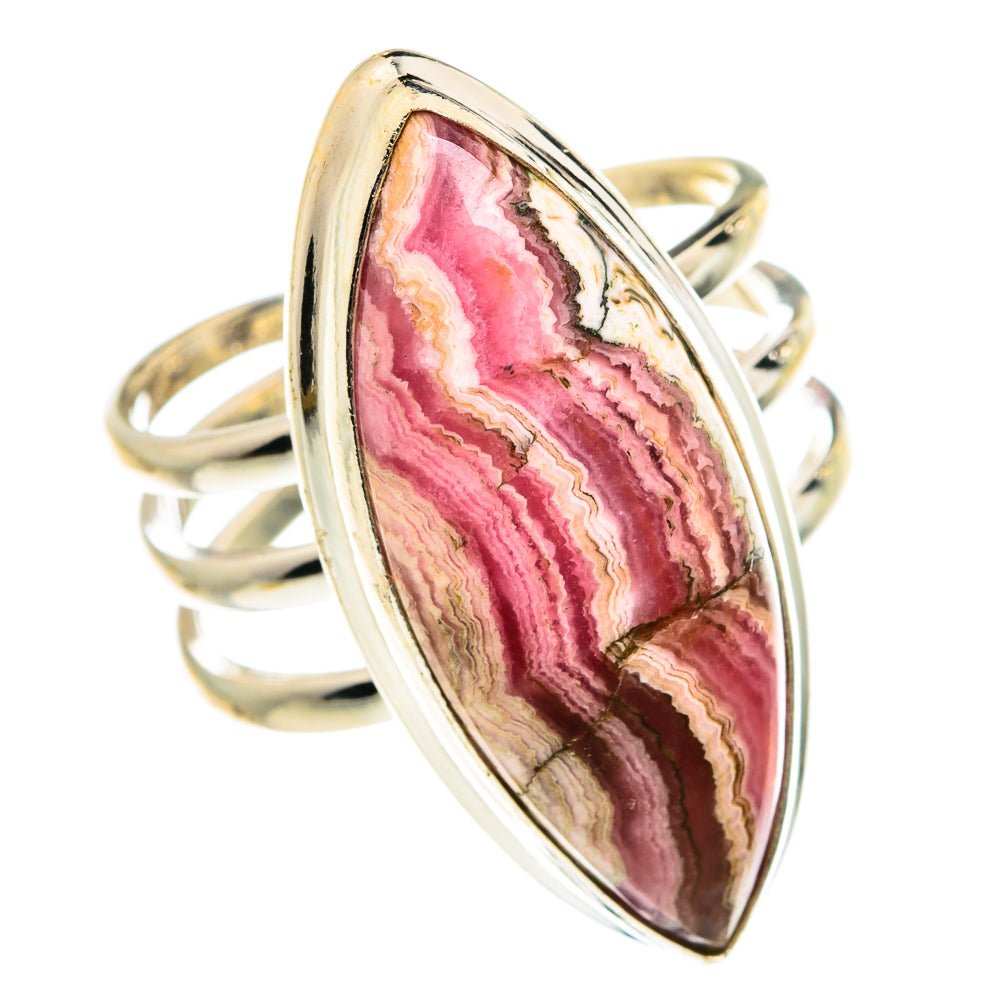Rhodochrosite Rings handcrafted by Ana Silver Co - RING77755