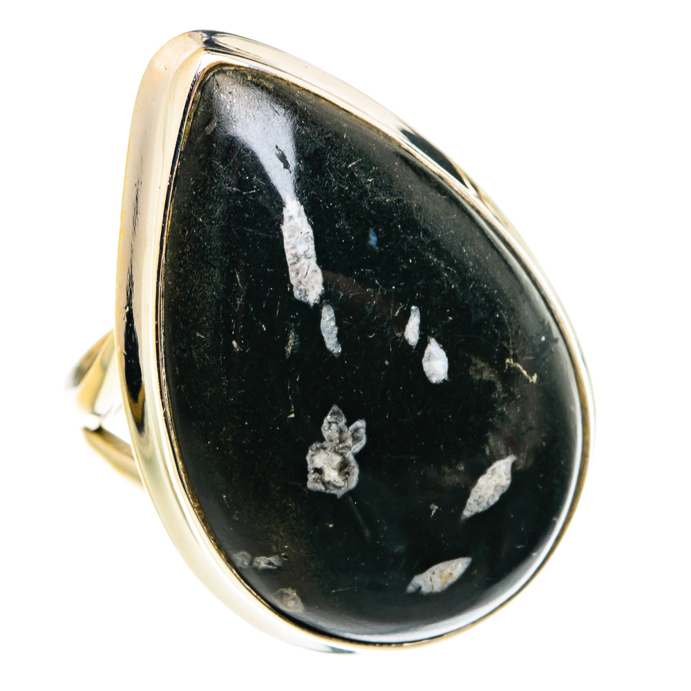 Chrysanthemum Stone Rings handcrafted by Ana Silver Co - RING77757