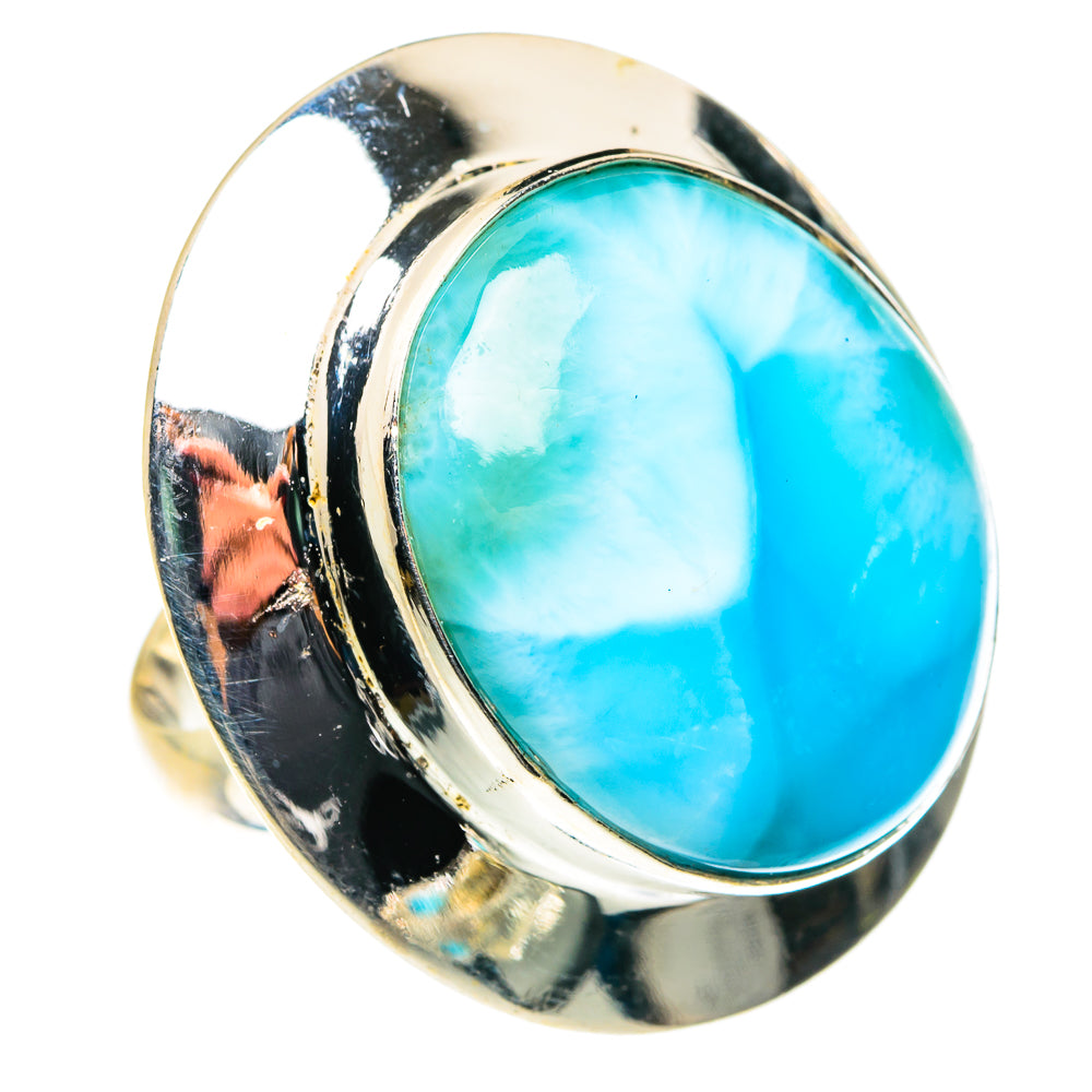 Larimar Rings handcrafted by Ana Silver Co - RING77772