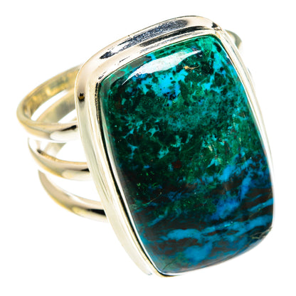 Chrysocolla Rings handcrafted by Ana Silver Co - RING77776