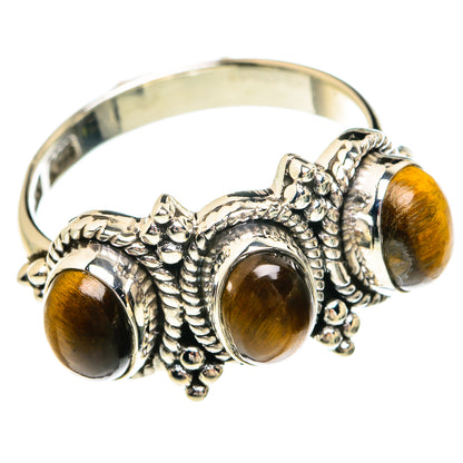 Tiger Eye Rings handcrafted by Ana Silver Co - RING77791
