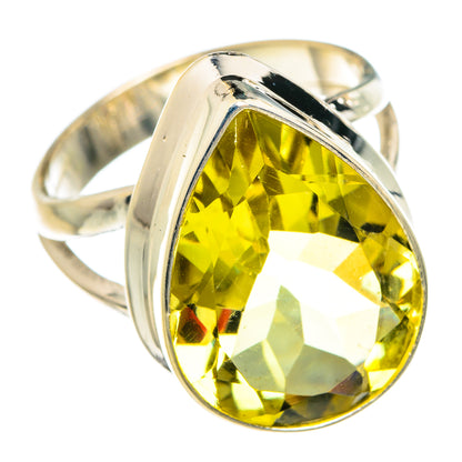 Citrine Rings handcrafted by Ana Silver Co - RING77815