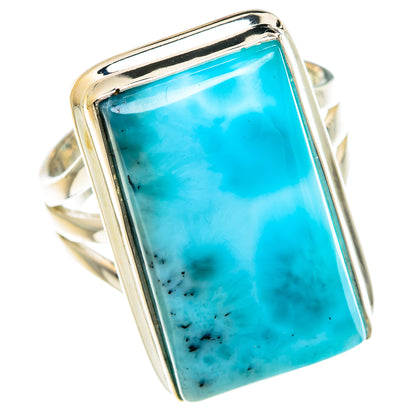 Larimar Rings handcrafted by Ana Silver Co - RING77820