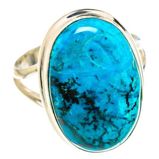 Chrysocolla Rings handcrafted by Ana Silver Co - RING77821