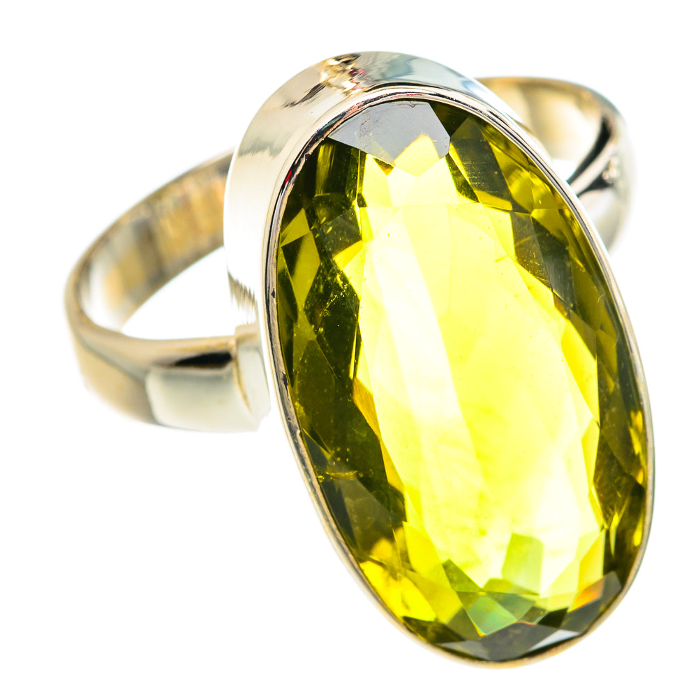 Olive Quartz Rings handcrafted by Ana Silver Co - RING77822