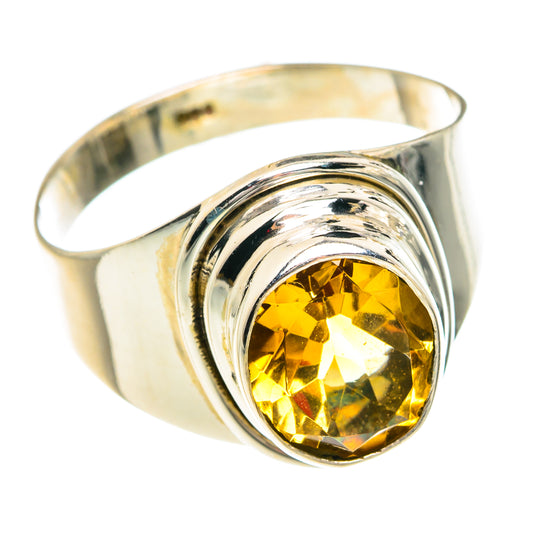 Citrine Rings handcrafted by Ana Silver Co - RING77826