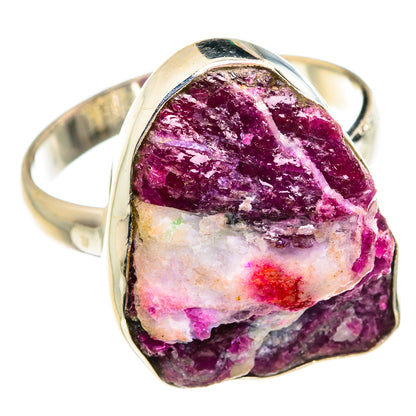 Ruby Fuchsite Rings handcrafted by Ana Silver Co - RING77830