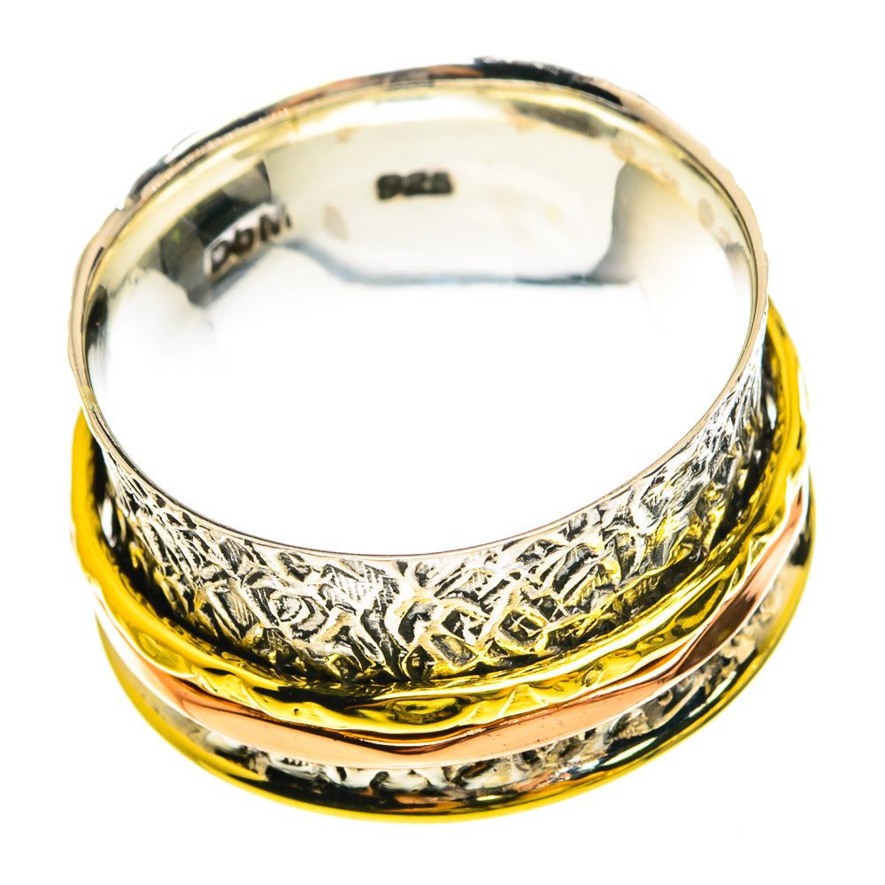 Meditation Spinner Rings handcrafted by Ana Silver Co - RING77837 - Photo 2