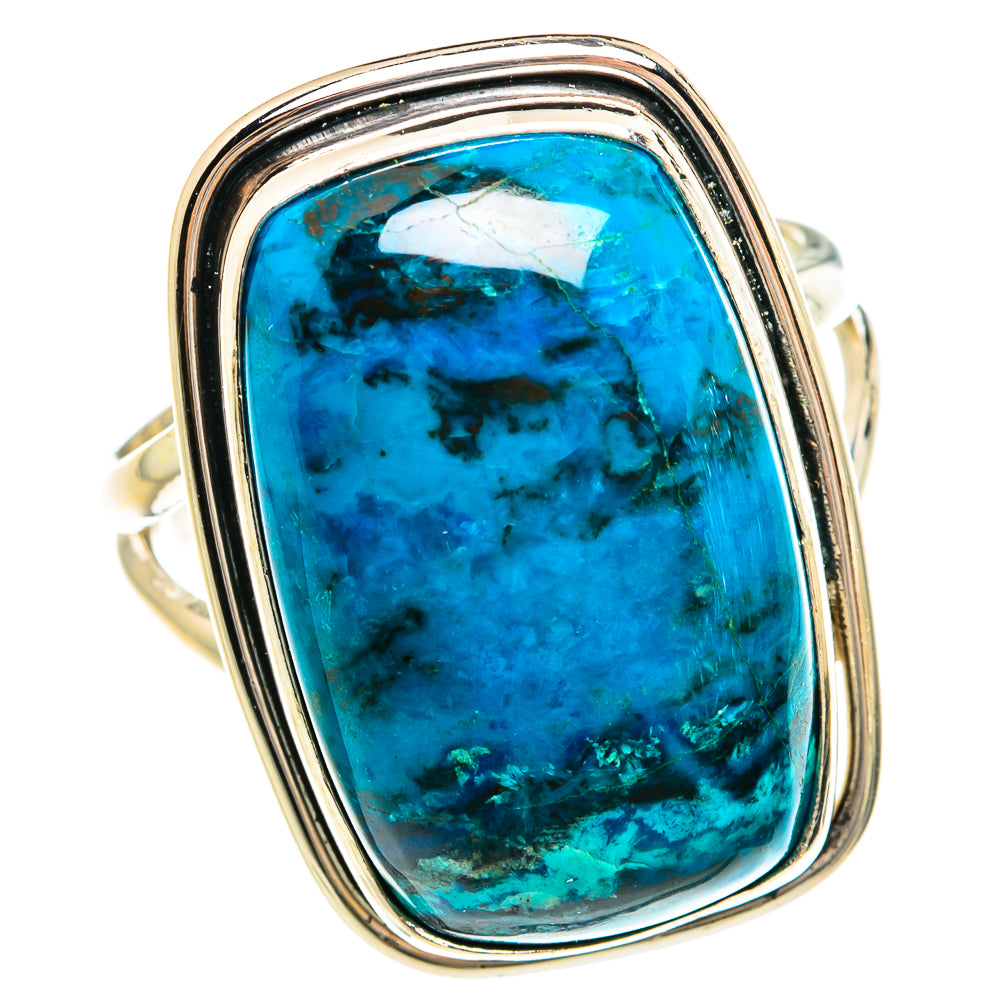 Chrysocolla Rings handcrafted by Ana Silver Co - RING77852