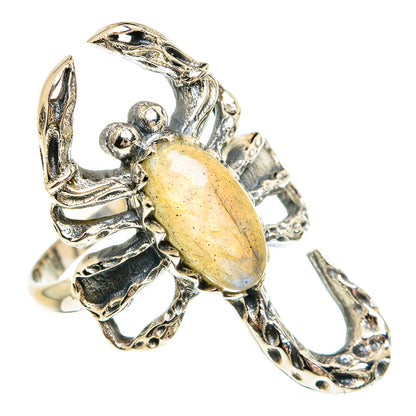Labradorite Rings handcrafted by Ana Silver Co - RING77853