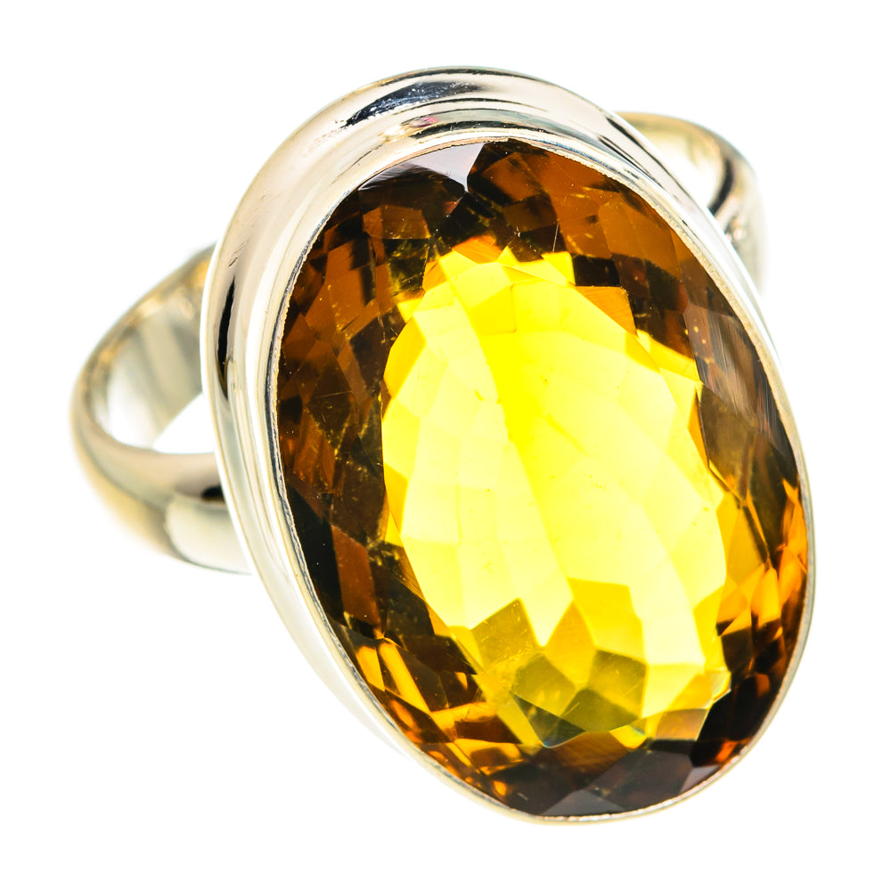 Mandarin Citrine Rings handcrafted by Ana Silver Co - RING77857