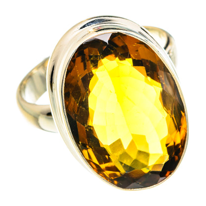 Mandarin Citrine Rings handcrafted by Ana Silver Co - RING77857