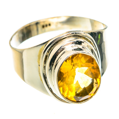 Citrine Rings handcrafted by Ana Silver Co - RING77859