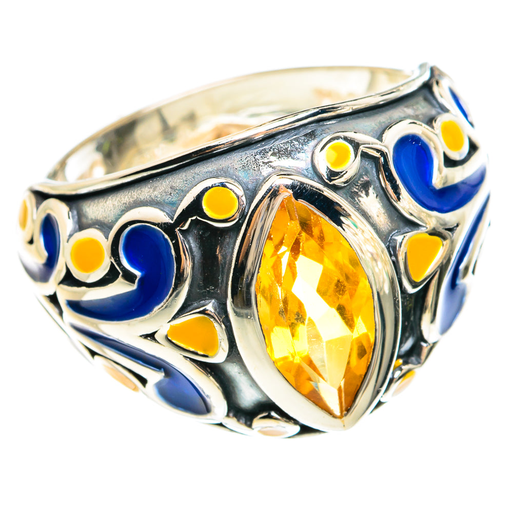 Citrine Rings handcrafted by Ana Silver Co - RING77877