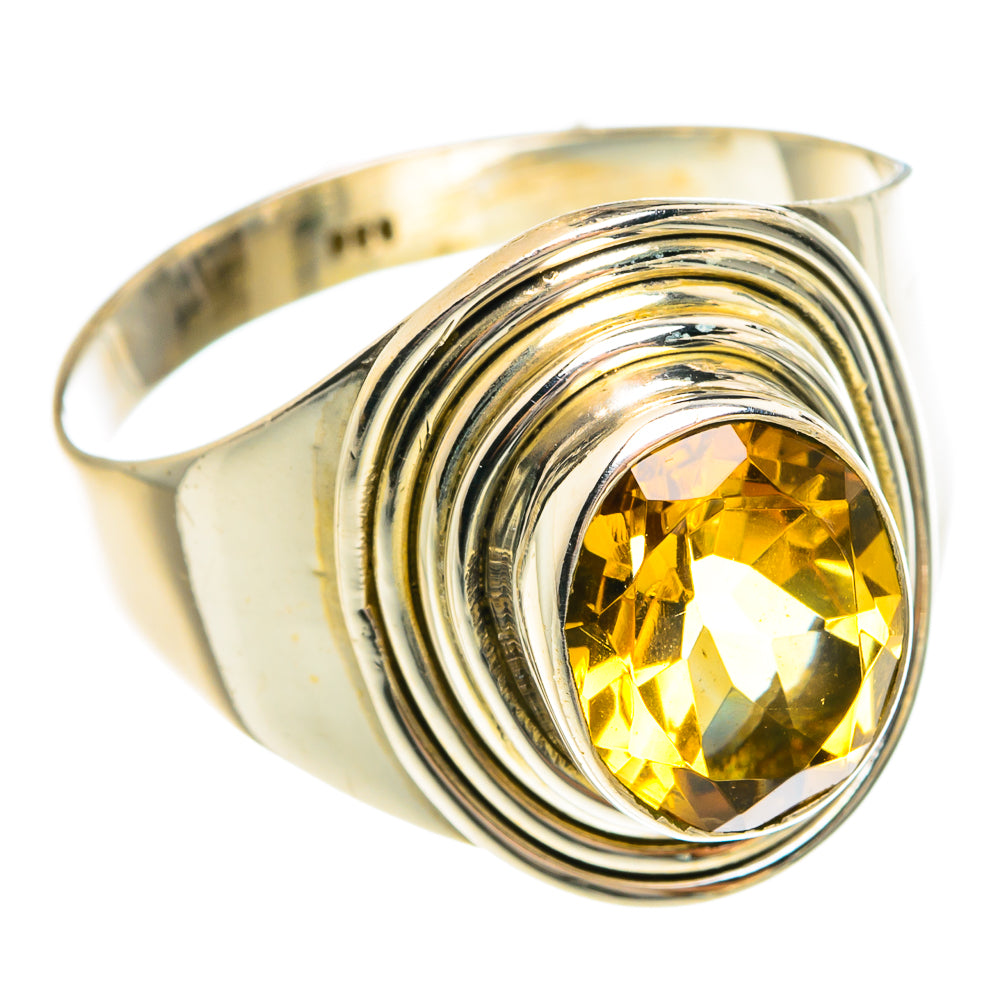 Citrine Rings handcrafted by Ana Silver Co - RING77888