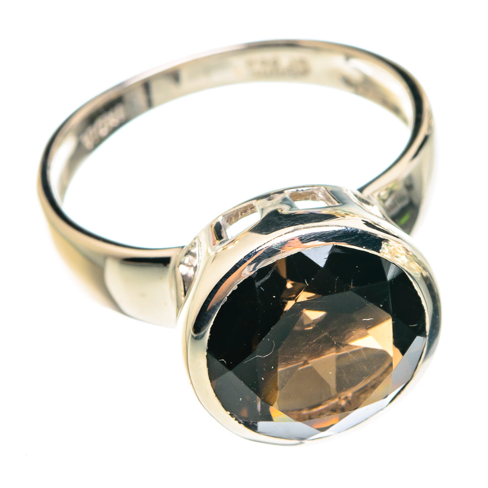 Smoky Quartz Rings handcrafted by Ana Silver Co - RING77918