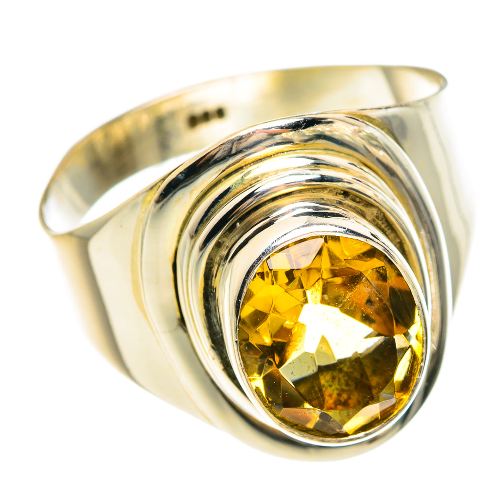 Citrine Rings handcrafted by Ana Silver Co - RING77921