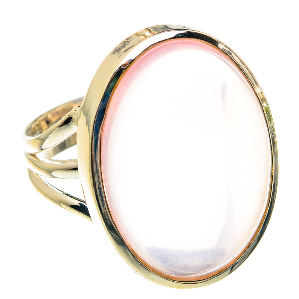 Rose Quartz Rings handcrafted by Ana Silver Co - RING77926