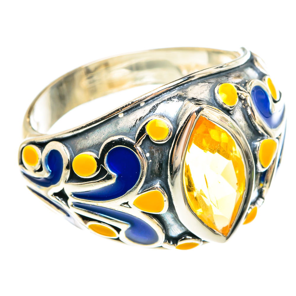 Citrine Rings handcrafted by Ana Silver Co - RING77939