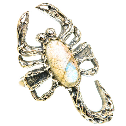Labradorite Rings handcrafted by Ana Silver Co - RING77946